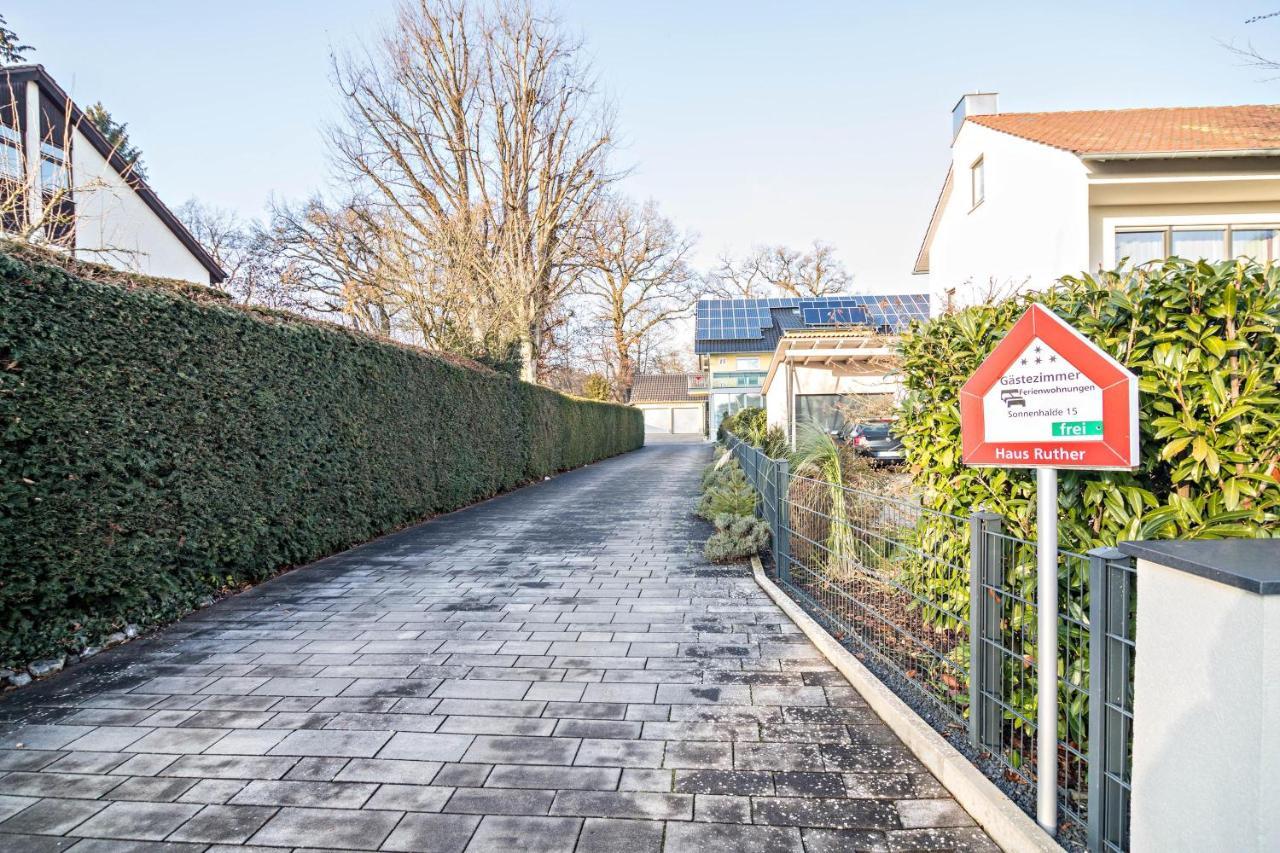 Haus Ruther - Wohnung 1 Bad Saulgau Luaran gambar